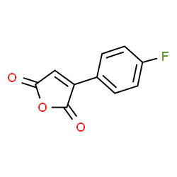 ChemSpider 2D Image | 3-(4-Fluorophenyl)-2,5-furandione | C10H5FO3