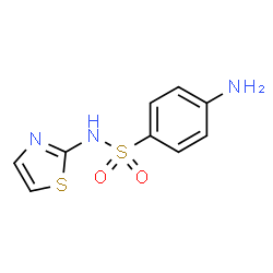 ChemSpider 2D Image | Sulfathiazole | C9H9N3O2S2