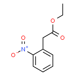 ChemSpider 2D Image | Ethyl (2-nitrophenyl)acetate | C10H11NO4