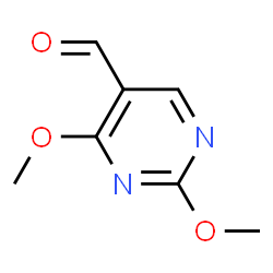 ChemSpider 2D Image | 2,4-Dimethoxypyrimidine-5-carbaldehyde | C7H8N2O3
