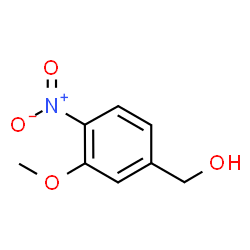 ChemSpider 2D Image | 3-METHOXY-4-NITROBENZYL ALCOHOL | C8H9NO4
