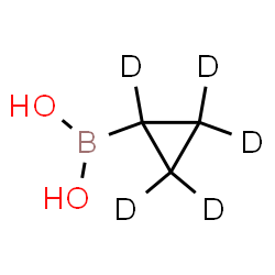 ChemSpider 2D Image | (~2~H_5_)Cyclopropylboronic acid | C3H2D5BO2