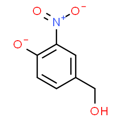 ChemSpider 2D Image | 4-(Hydroxymethyl)-2-nitrophenolate | C7H6NO4