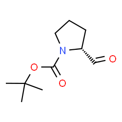 ChemSpider 2D Image | N-Boc-D-Prolinal | C10H17NO3