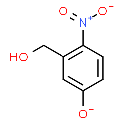 ChemSpider 2D Image | 3-(Hydroxymethyl)-4-nitrophenolate | C7H6NO4