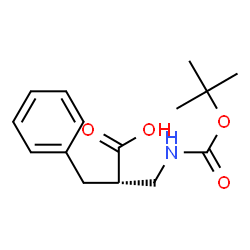ChemSpider 2D Image | Boc-(S)-beta2-HPhe-OH | C15H21NO4