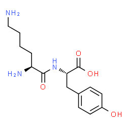 ChemSpider 2D Image | lys-tyr | C15H23N3O4