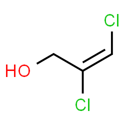 ChemSpider 2D Image | (2E)-2,3-Dichloro-2-propen-1-ol | C3H4Cl2O