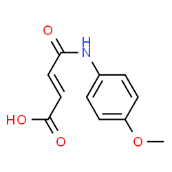 ChemSpider 2D Image | 4'-METHOXYMALEANILIC ACID | C11H11NO4