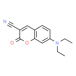 ChemSpider 2D Image | 7-Diethylamino-2-oxo-2H-chromene-3-carbonitrile | C14H14N2O2