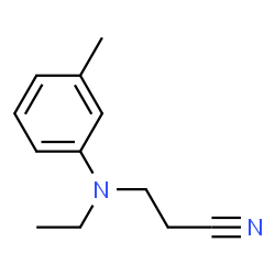 ChemSpider 2D Image | N-Ethyl-N-cyanoethyl-m-toluidine | C12H16N2