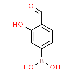 ChemSpider 2D Image | (4-Formyl-3-hydroxyphenyl)boronic acid | C7H7BO4