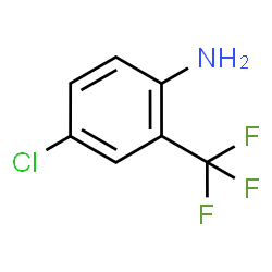ChemSpider 2D Image | 2-Amino-5-chlorobenzotrifluoride | C7H5ClF3N