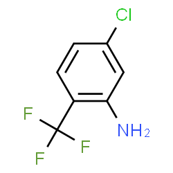 ChemSpider 2D Image | 2-Amino-4-Chlorobenzotrifluoride | C7H5ClF3N