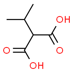 ChemSpider 2D Image | Isopropylmalonic acid | C6H10O4