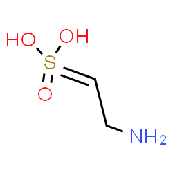 ChemSpider 2D Image | 2-[Dihydroxy(oxido)-lambda~6~-sulfanylidene]ethanamine | C2H7NO3S