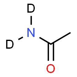 ChemSpider 2D Image | (N,N-~2~H_2_)Acetamide | C2H3D2NO