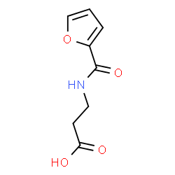 ChemSpider 2D Image | N-2-Furoyl-beta-alanine | C8H9NO4