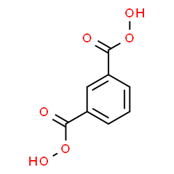 ChemSpider 2D Image | Diperoxyisophthalic acid | C8H6O6