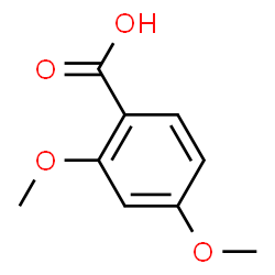 ChemSpider 2D Image | 2,4-Dimethoxybenzoicacid | C9H10O4