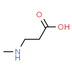 ChemSpider 2D Image | N-Methyl-Î²-alanine | C4H9NO2