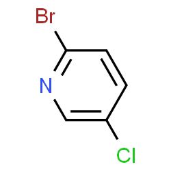 ChemSpider 2D Image | 2-Bromo-5-chloropyridine | C5H3BrClN