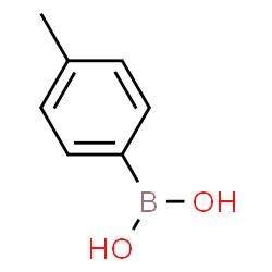 ChemSpider 2D Image | 4-Methylphenylboronic acid | C7H9BO2