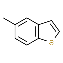 ChemSpider 2D Image | 5-Methylthianaphthene | C9H8S