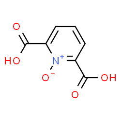 ChemSpider 2D Image | 2,6-Pyridinedicarboxylic acid 1-oxide | C7H5NO5