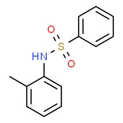 ChemSpider 2D Image | N-(o-tolyl)benzenesulfonamide | C13H13NO2S
