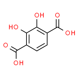 ChemSpider 2D Image | 2,3-Dihydroxyterephthalic acid | C8H6O6