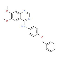 ChemSpider 2D Image | EGFR/ErbB2 Inhibitor | C23H21N3O3