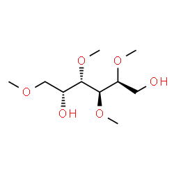 ChemSpider 2D Image | 2,3,4,6-Tetra-O-methyl-D-galactitol | C10H22O6