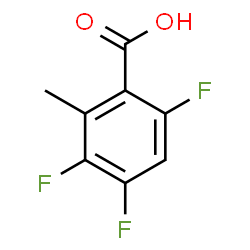 ChemSpider 2D Image | 2-Methyl-3,4,6-trifluorobenzoic acid | C8H5F3O2