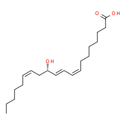 ChemSpider 2D Image | 12(S)-HETrE | C20H34O3