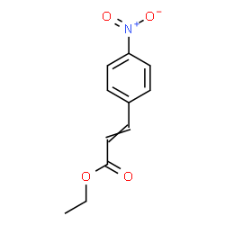 ChemSpider 2D Image | Ethyl 3-(4-nitrophenyl)acrylate | C11H11NO4
