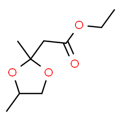 ChemSpider 2D Image | Ethyl dimethyl dioxolane acetate | C9H16O4