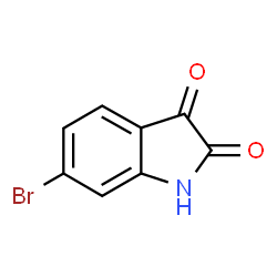 ChemSpider 2D Image | 6-Bromoisatin | C8H4BrNO2