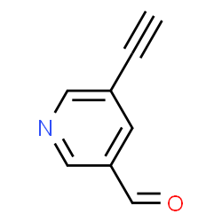 ChemSpider 2D Image | 5-Ethynylnicotinaldehyde | C8H5NO