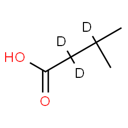 ChemSpider 2D Image | 3-Methyl(2,2,3-~2~H_3_)butanoic acid | C5H7D3O2