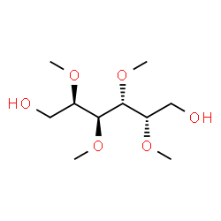 ChemSpider 2D Image | 2,3,4,5-Tetra-O-methyl-D-galactitol | C10H22O6