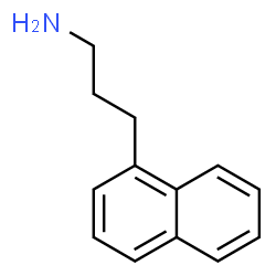 ChemSpider 2D Image | 3-(1-Naphthyl)-1-propanamine | C13H15N