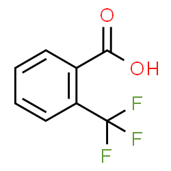 ChemSpider 2D Image | 2-(Trifluoromethyl)benzoic acid | C8H5F3O2