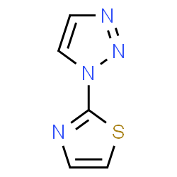 ChemSpider 2D Image | 1-(1,3-Thiazol-2-yl)-1H-1,2,3-triazole | C5H4N4S