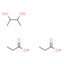 ChemSpider 2D Image | Propanoic acid - 2,3-butanediol (2:1) | C10H22O6