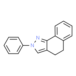 ChemSpider 2D Image | 2-Phenyl-4,5-dihydro-2H-benzo[g]indazole | C17H14N2