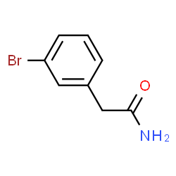 ChemSpider 2D Image | 2-(3-Bromophenyl)acetamide | C8H8BrNO