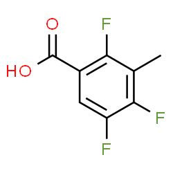 ChemSpider 2D Image | 2,4,5-Trifluoro-3-methylbenzoic acid | C8H5F3O2