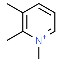 ChemSpider 2D Image | 1,2,3-Trimethylpyridinium | C8H12N