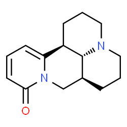 ChemSpider 2D Image | (6beta)-11,12,13,14-Tetradehydromatridin-15-one | C15H20N2O